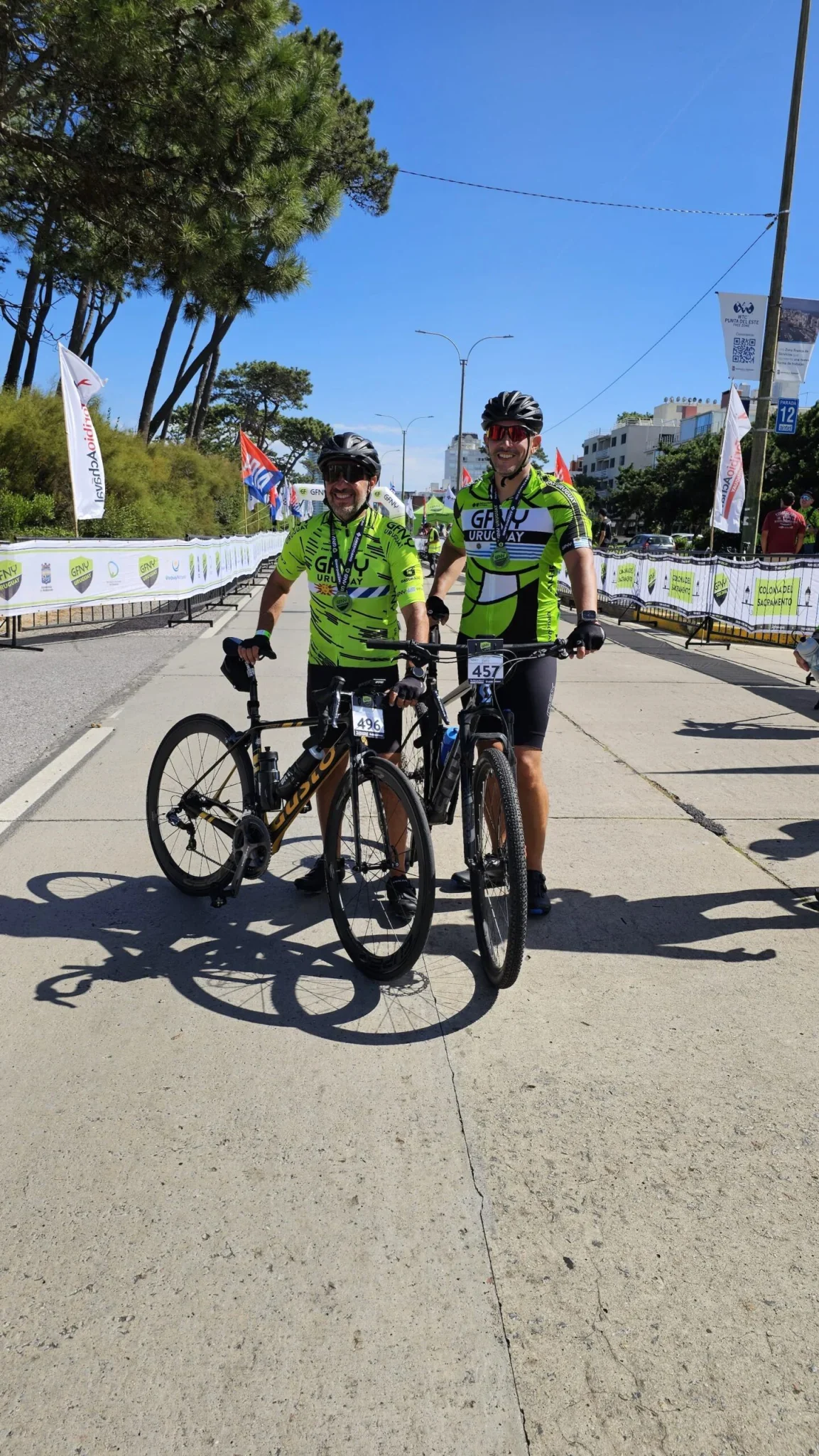 Llegamos! 70km GFNY Punta del Este 2025