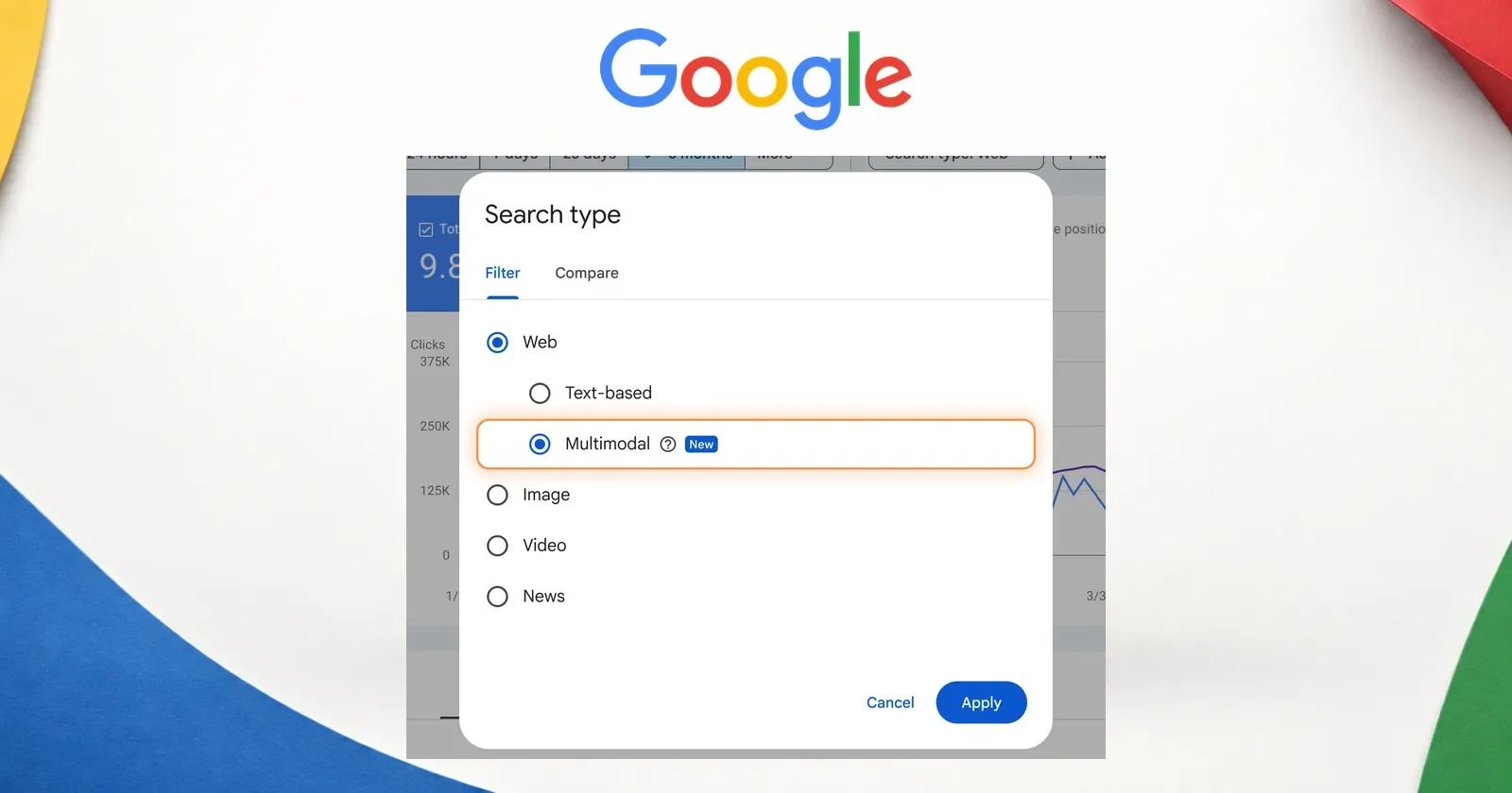Google Search Console Adds Multimodal Filter For Image-Based Searches