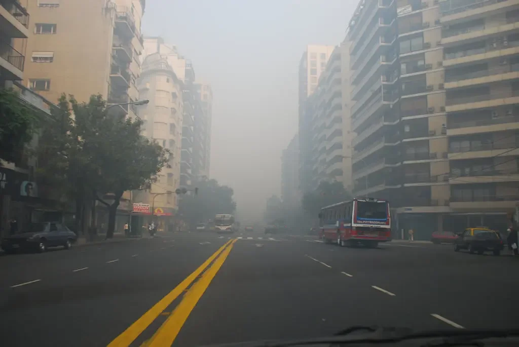 Humo en Capital Federal Humo en Capital Federal