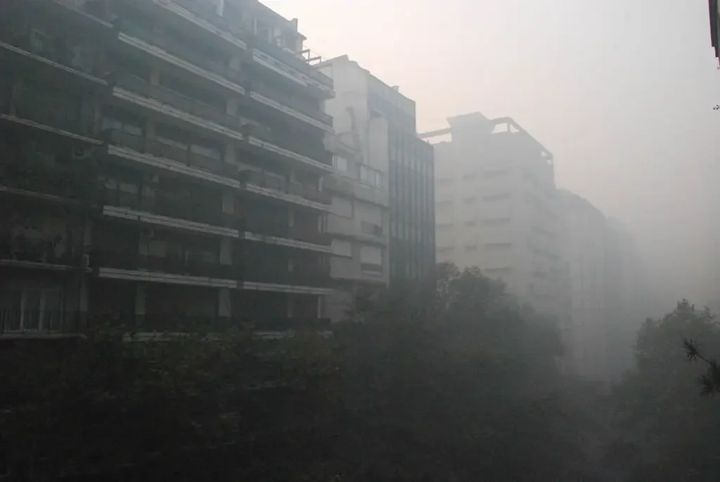Humo en Capital Federal Humo en Capital Federal