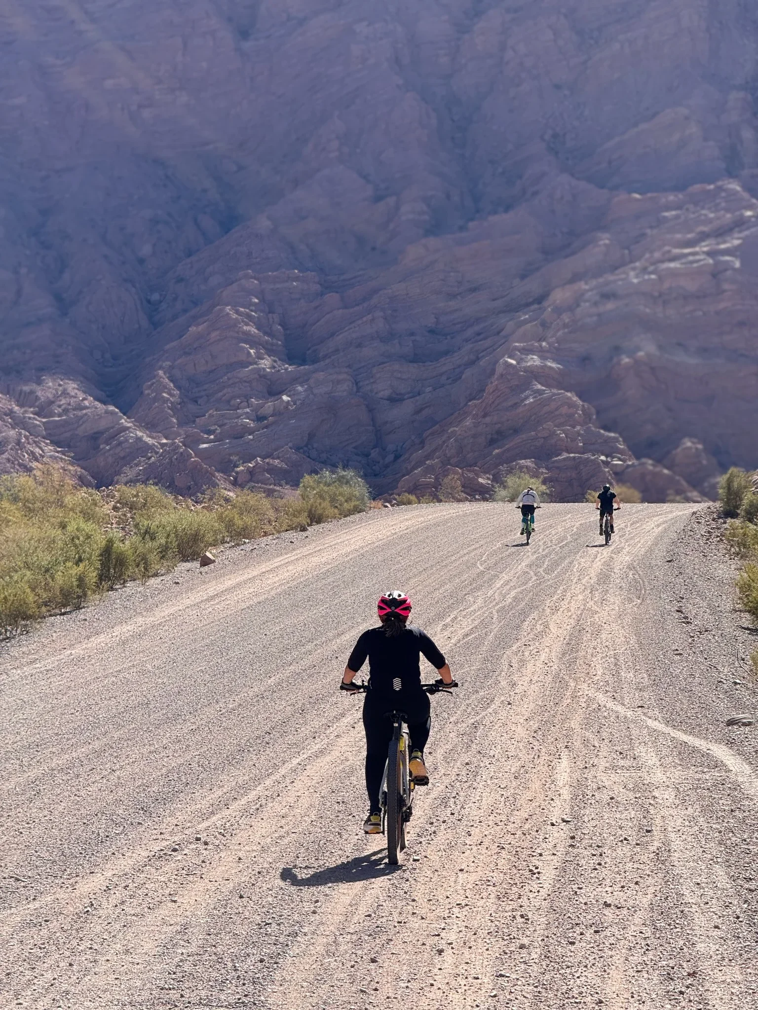 Camino por la Quebrada de La Troya