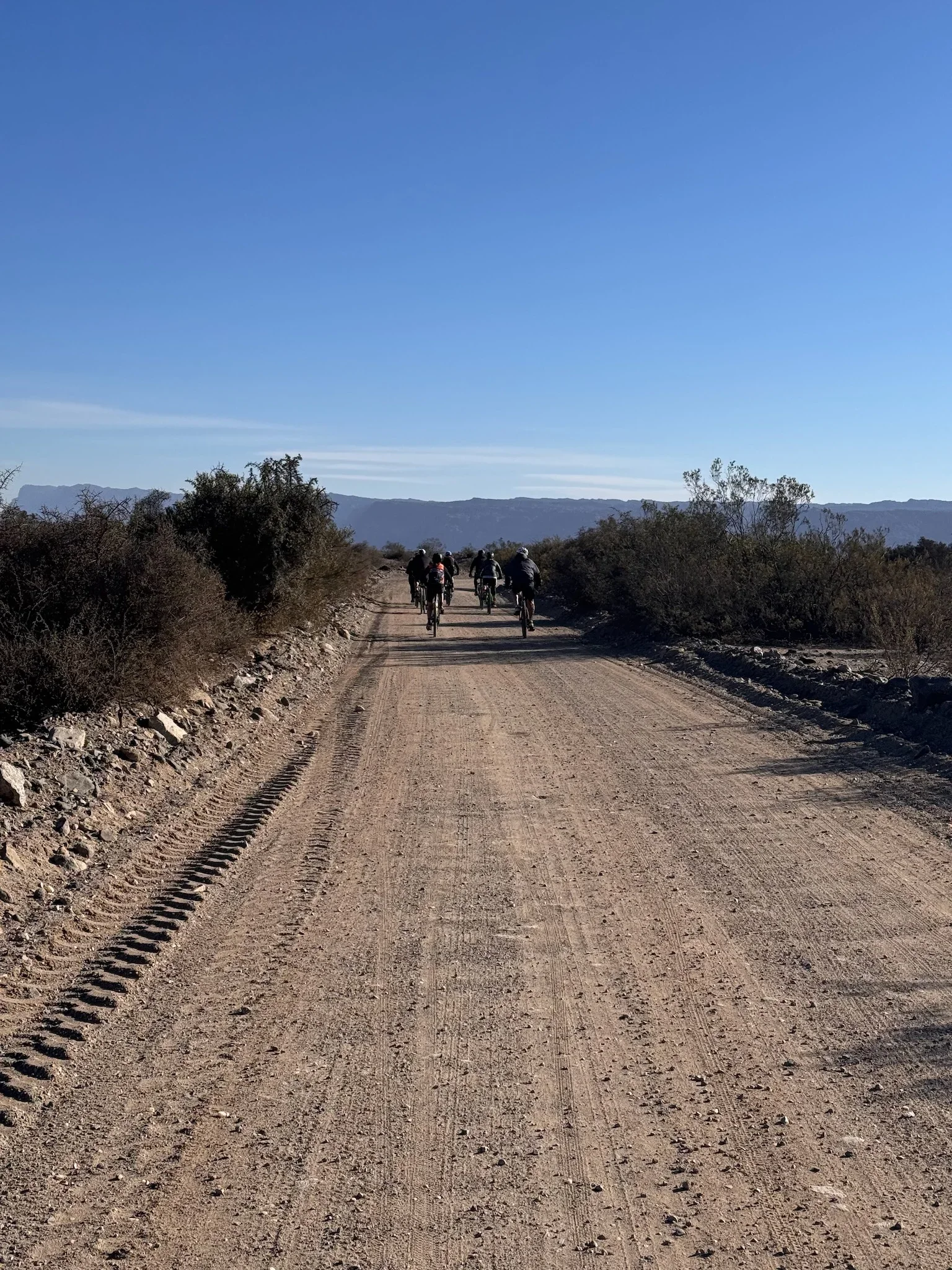 Inicio del camino por Parque Provincial Ischigualasto