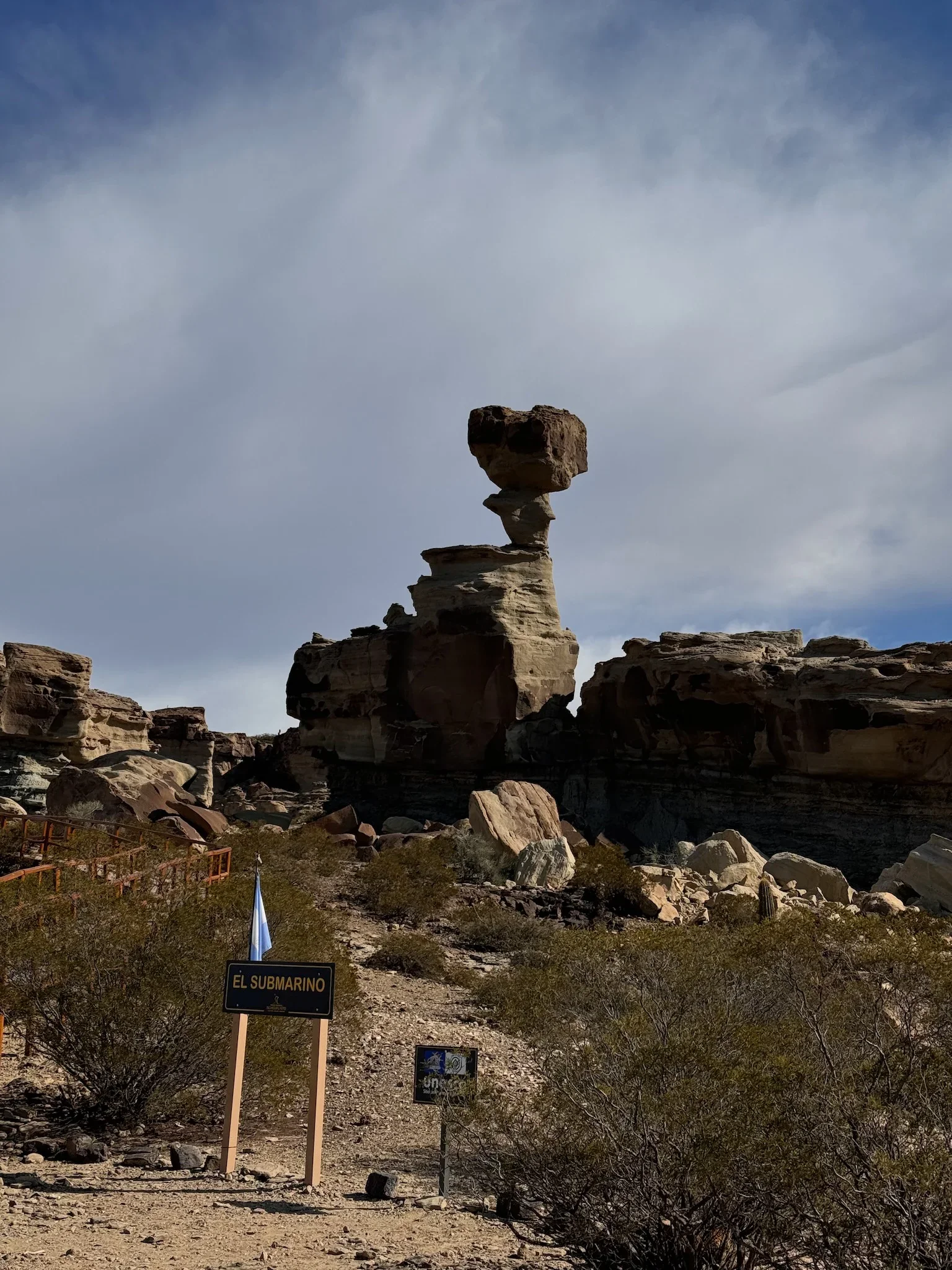 El Submarino en Parque Provincial Ischigualasto