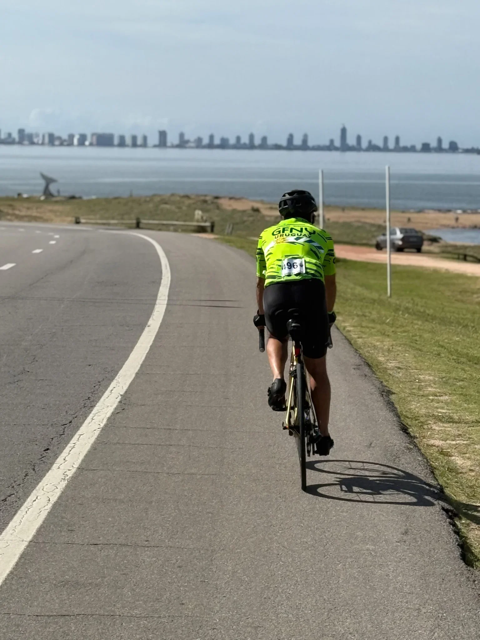 Volviendo por Punta Ballena