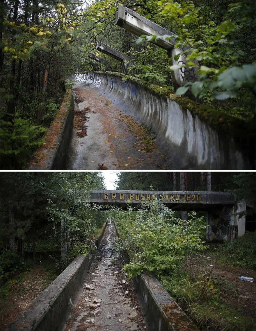 #3 Bobsled Track, Sarajevo, 1984 Winter Olympics Venue #3 Bobsled Track, Sarajevo, 1984 Winter Olympics Venue