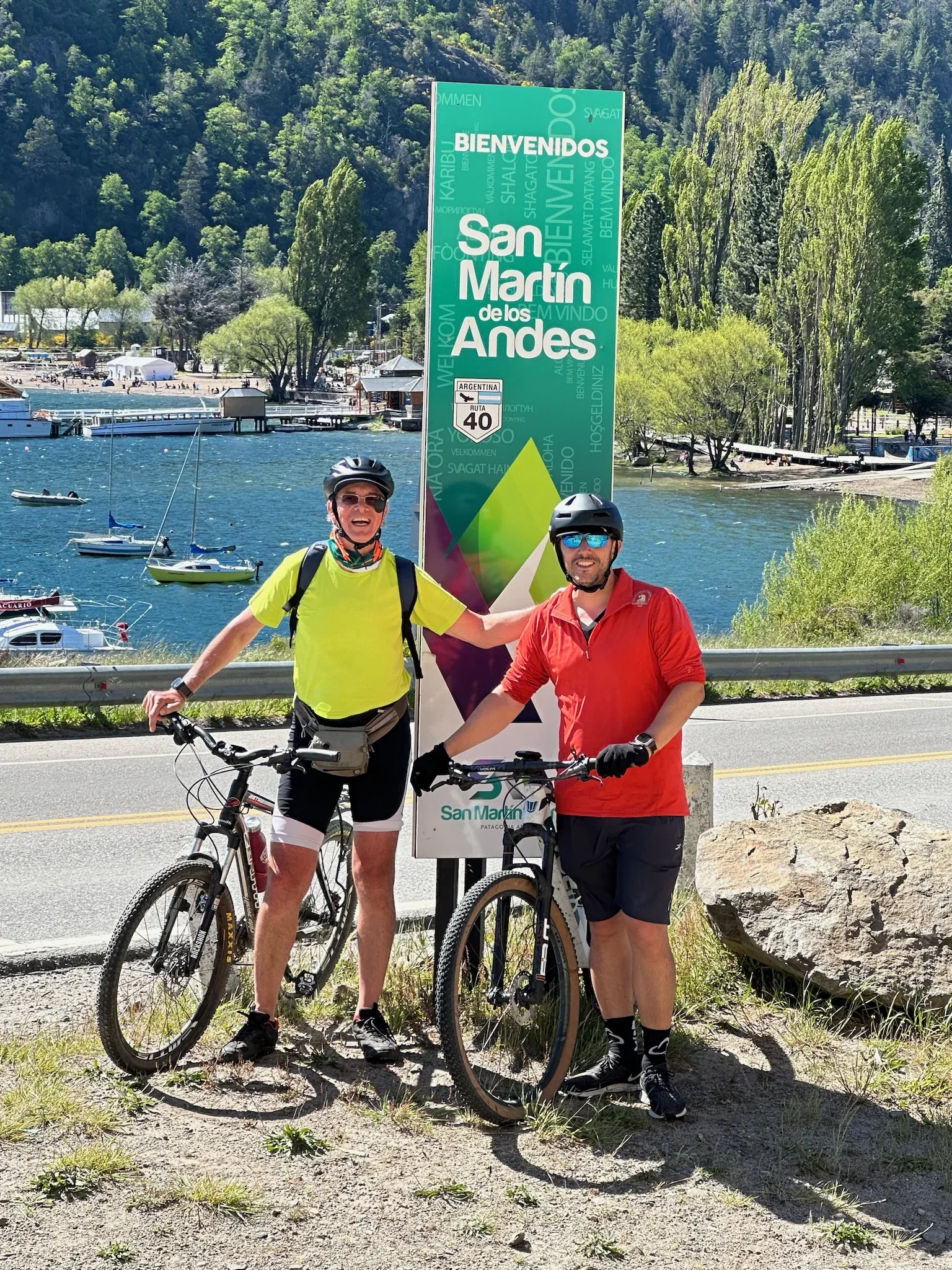 Con mi viejo en San Martín de los Andes
