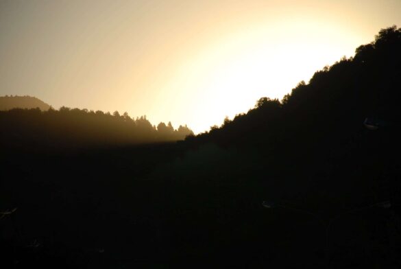 Atardecer en San Martín de los Andes