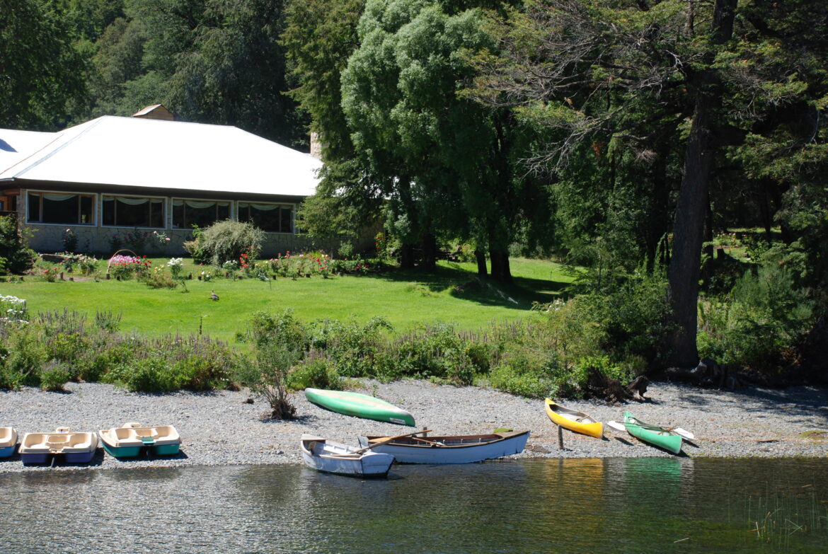 Restaurante del lago Nonthué, San Martín de los Andes