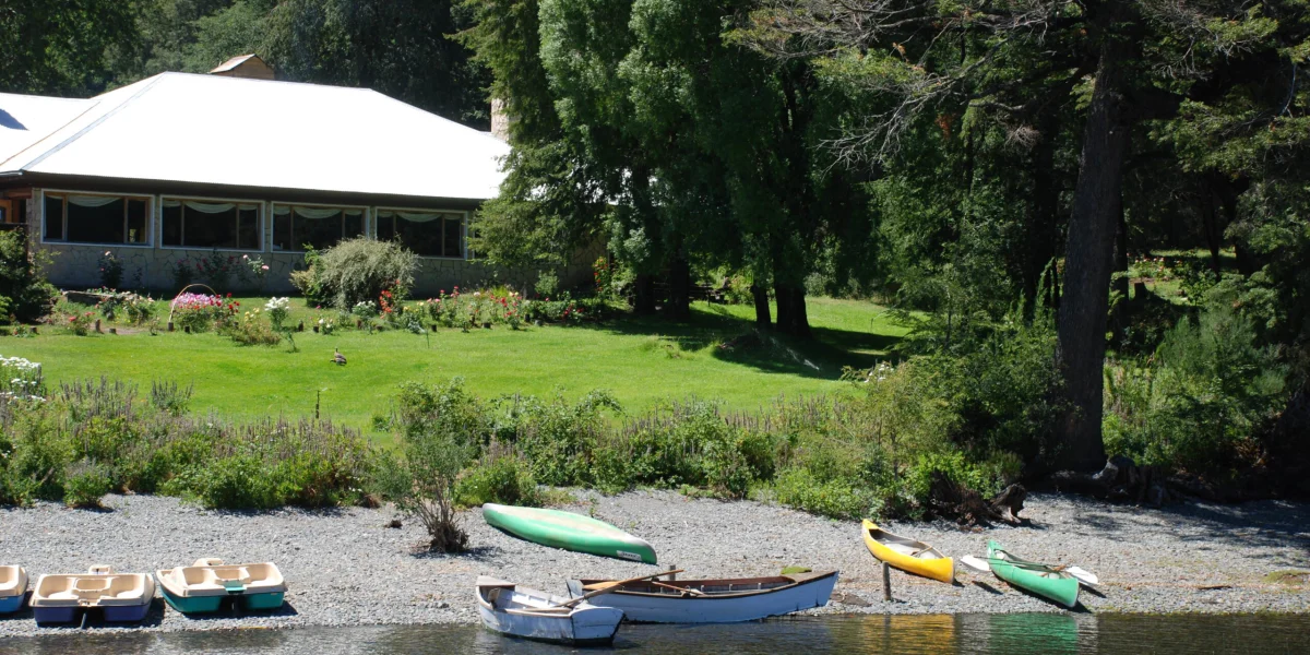 Restaurante del lago Nonthué, San Martín de los Andes