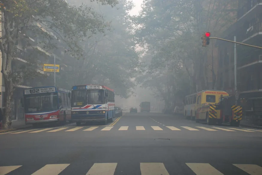 Humo en Capital Federal