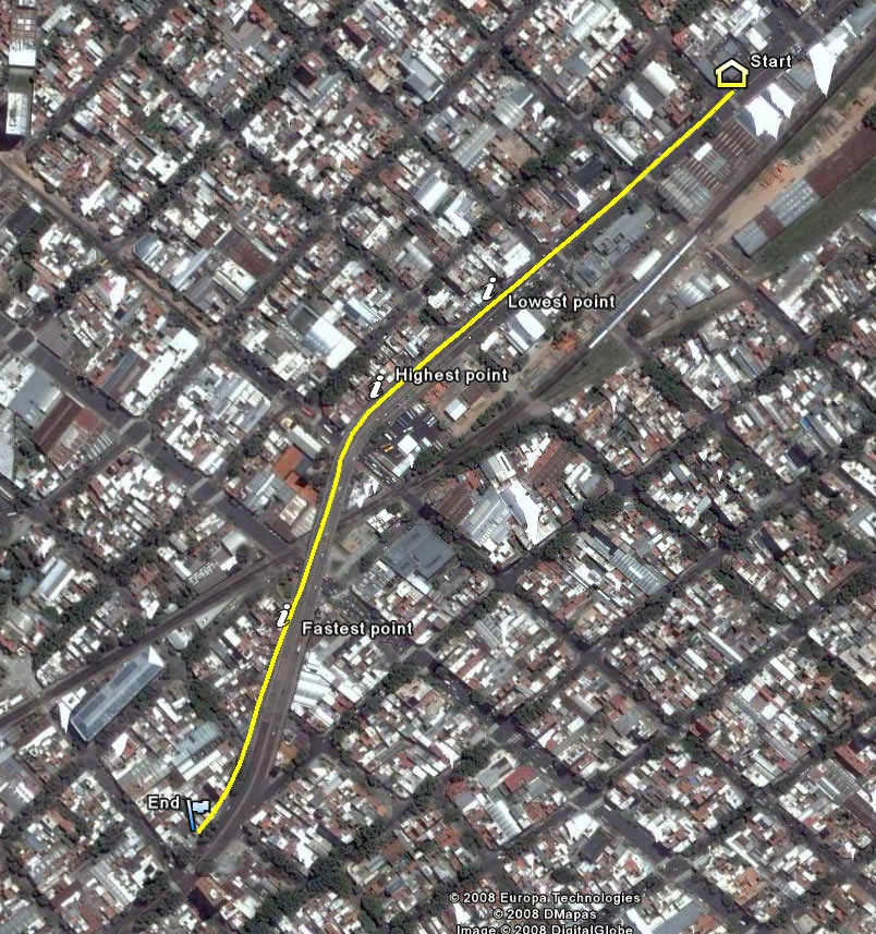 Recorrido GPS Location Tagger
