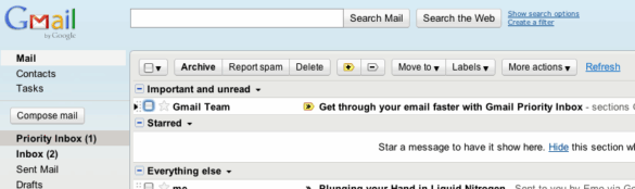 Gmail Priority Inbox