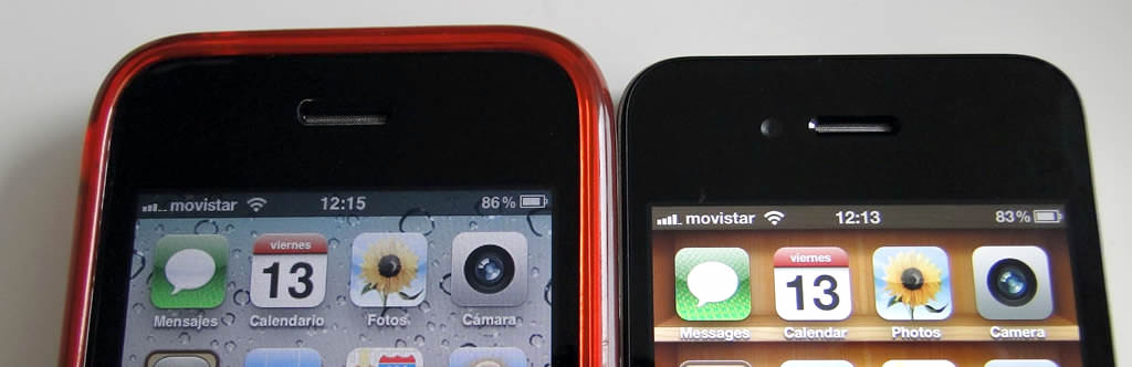 iPhone 3GS y 4