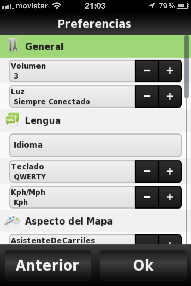 Interfaz Navv iOS