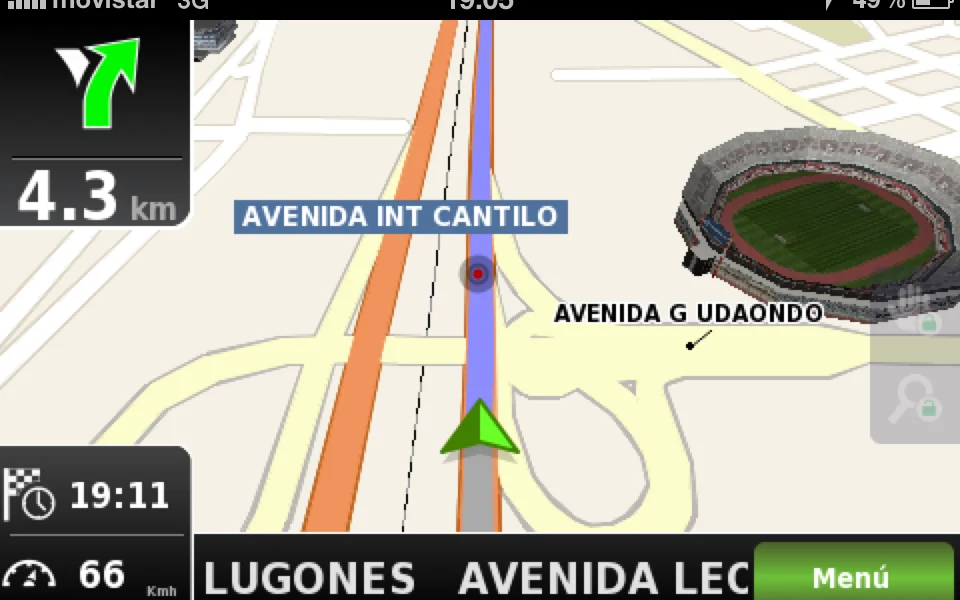 Estadio de River Plate 3D - Navv iOS