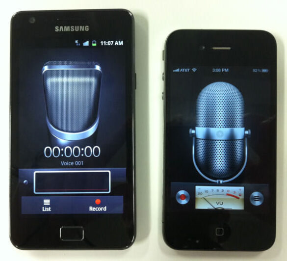 Samsung Voice vs Apple Voice