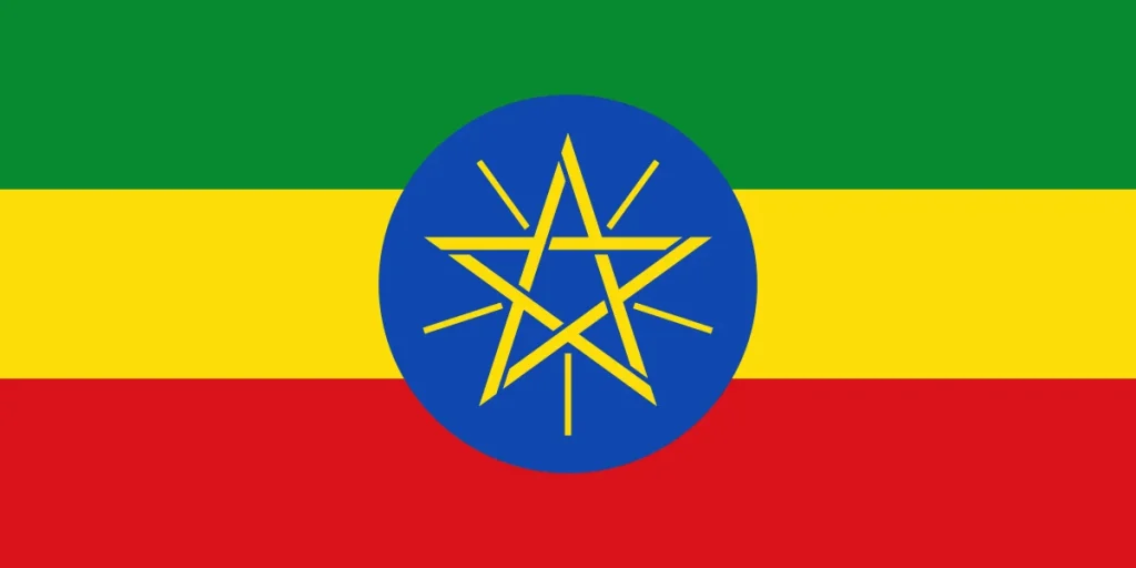 Bandera de Etiopía