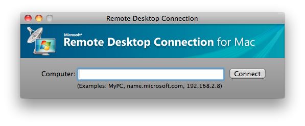Remote Desktop OSX