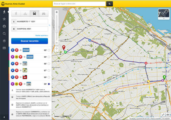 Mapa de Buenos Aires 3.0