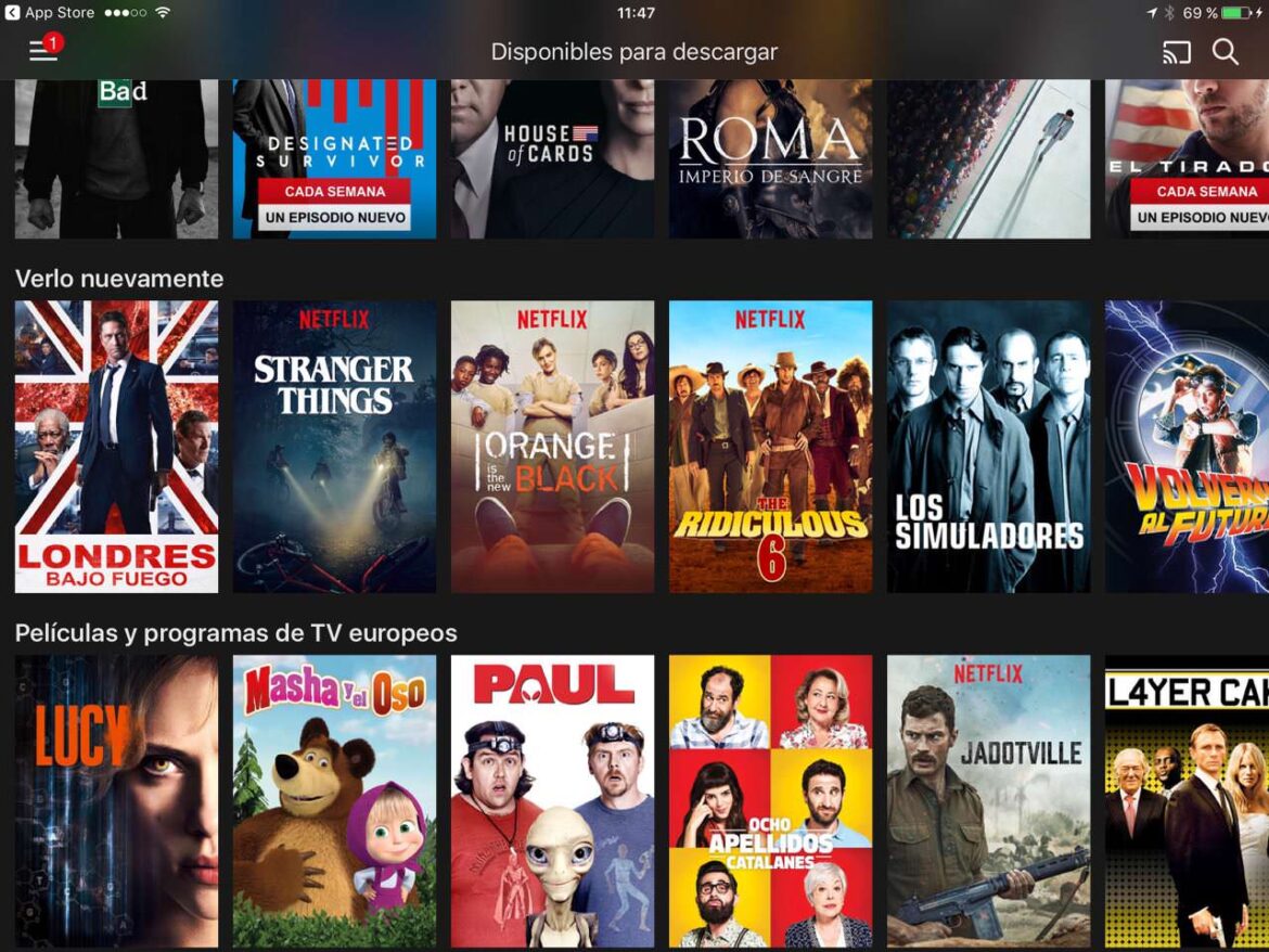 Netflix offline