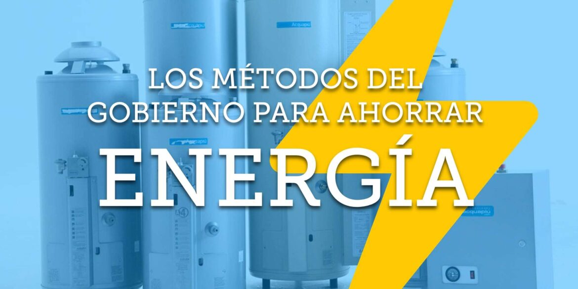 El Gobierno intenta ahorrar energía