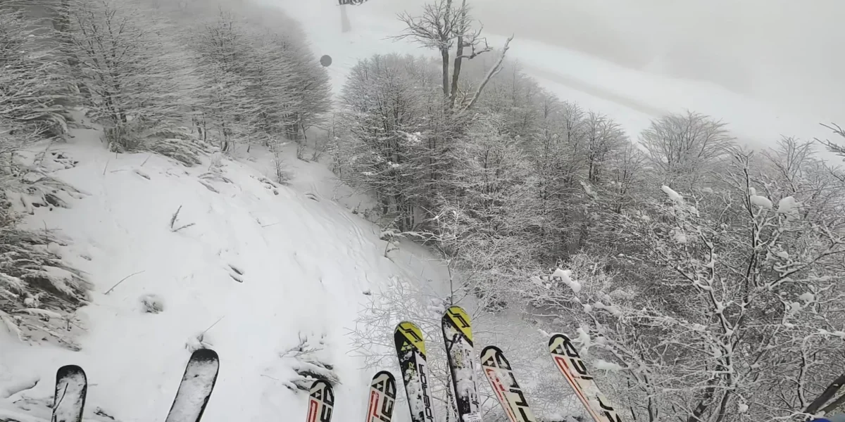 Esquiando en Cerro Chapelco