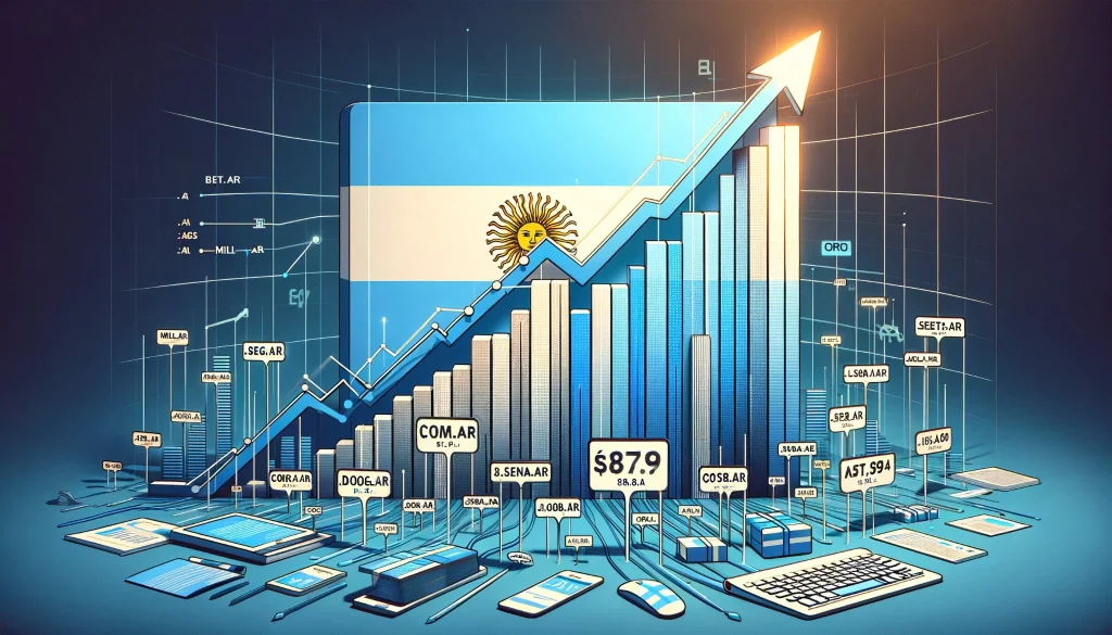 Nic.ar sube los precios 7800%
