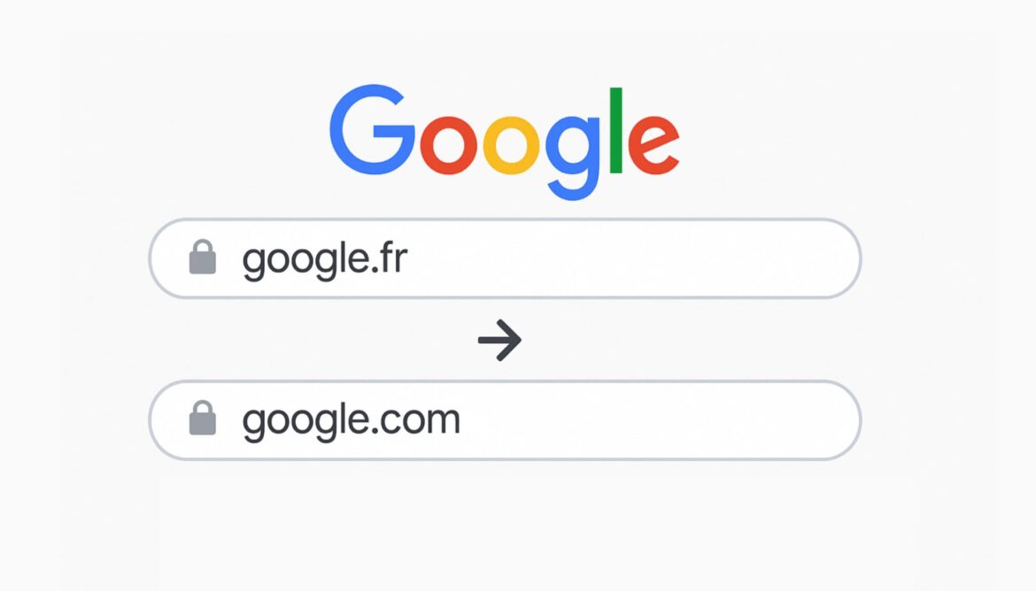 Google deja atrás sus dominios locales