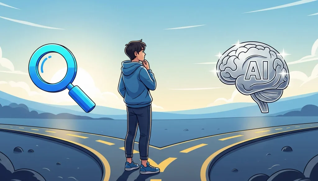 IA vs Search
